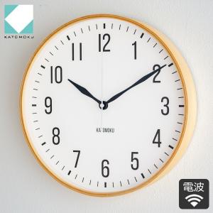 ＼8/9はポイント10倍／ 加藤木工 カトモク 掛け時計 KATOMOKU plywood wall clock 19 ナチュラル 電波時計 スイープムーブメント 日本製 KM-111NARC