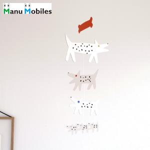 モビール モビールいぬ マニュモビールズ Dogs 子供部屋