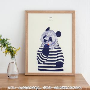 ポスター 北欧 30×40 cm パンダ 動物...の詳細画像1