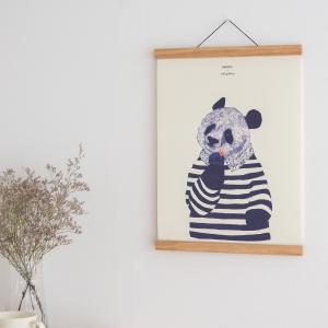 ポスター 北欧 30×40 cm パンダ 動物...の詳細画像3