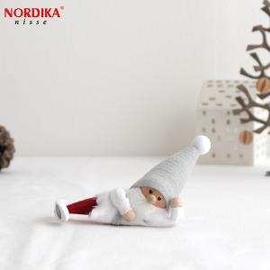 ノルディカニッセ ひとやすみサンタ サイレントナイトシリーズ NORDIKA nisse クリスマス 雑貨 木製 人形 北欧 NRD120687｜favoritestyle