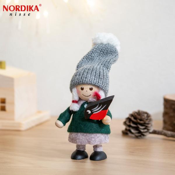 ノルディカニッセ 2025 新作 小鳥と話す女の子 Nordic Forest NORDIKA ni...