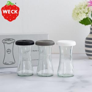 WECK ギフトボックス デリカテッセン シリコンキャップ セット 100ml 3個