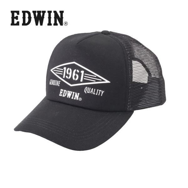 エドウイン（EDWIN）コットンツイルメッシュキャップ 帽子 メンズ  レディース帽子 レディース ...