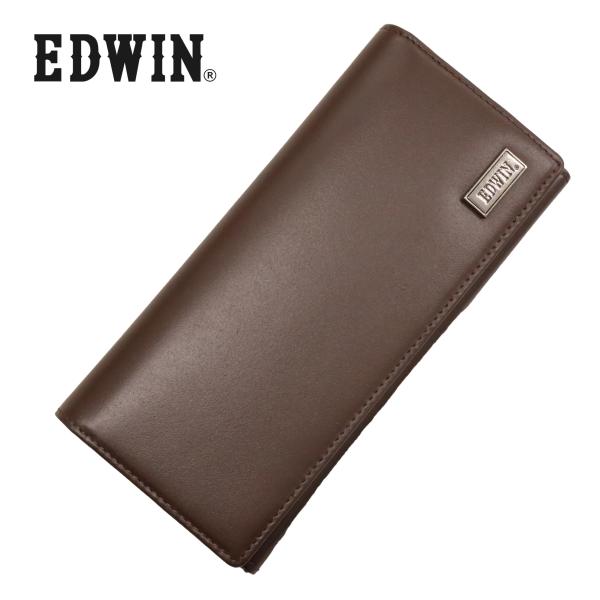 エドウイン（EDWIN）束入れ財布 メンズ財布 財布 ウォレット 長財布 ギフトケースつき リサイク...