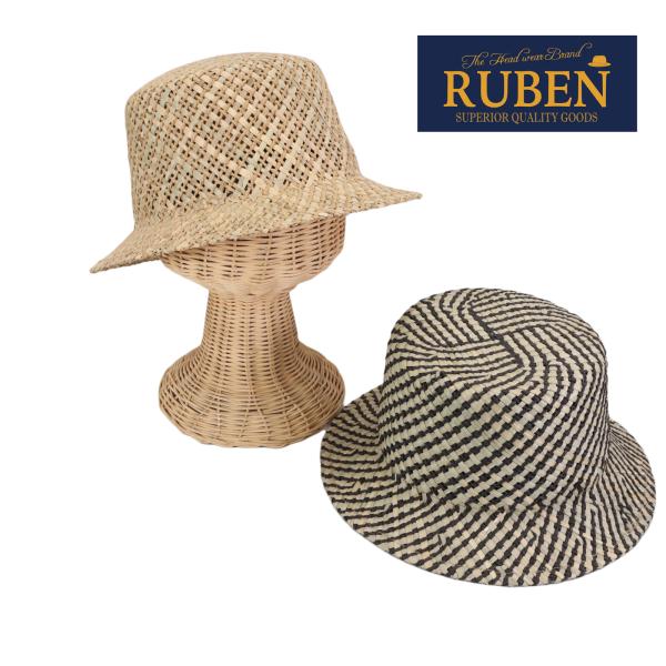 ルーベン（RUBEN） ミックスバケットハット 帽子 メンズ レディース帽子 ユニセックス ペーパー...