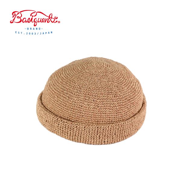 ベーシックエンチ（Basiquenti ） ペーパーロールキャップ 帽子 メンズ帽子  レディース帽...