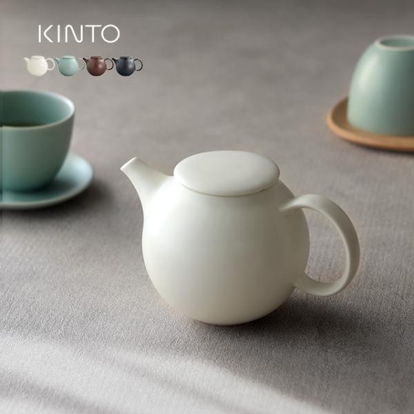 KINTO キントー PEBBLE ティーポット 480ml(紅茶 中国茶 おしゃれ 北欧 急須 茶...