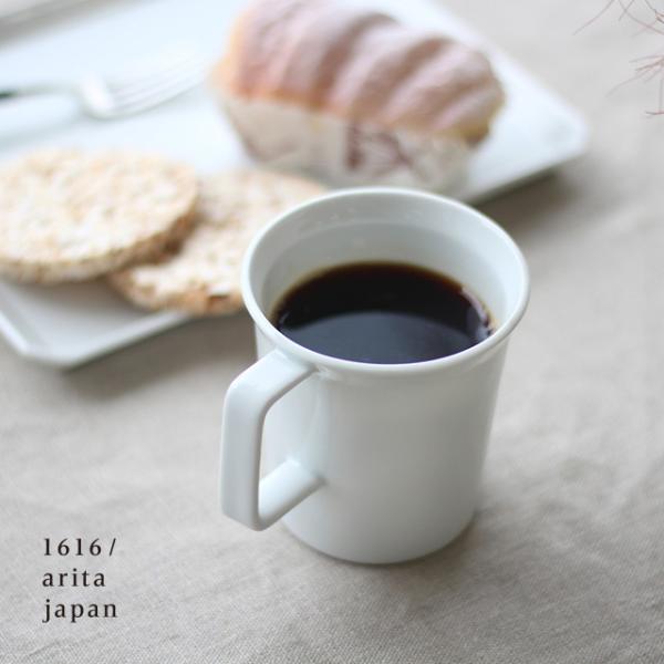 1616/arita japan TY Mug Handle White(有田焼 マグカップ おしゃ...