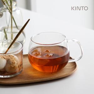 KINTO キントー UNITEA カップ 350ml 8290(ガラス マグカップ 耐熱ガラス 北欧 おしゃれ ティーカップ 透明 持ちやすい  コーヒーカップ スープカップ 食洗機)｜FAVRAS-ファブラス 雑貨&ギフト