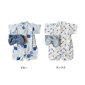 mocmof 帯付き 浴衣ロンパース 622-...の詳細画像1