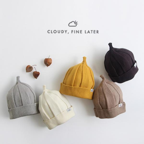 CLOUDY，FINE LATER メレンゲニット帽 522-377032(ベビー ニット帽 男の子...