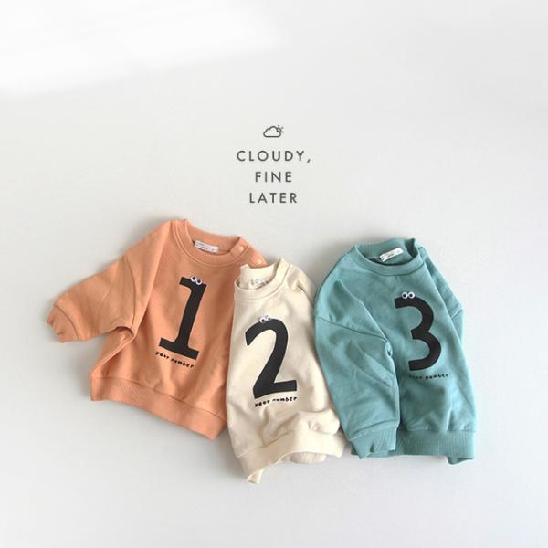 CLOUDY，FINE LATER ナンバートレーナー 522-573020(ベビー服 子供服 トレ...