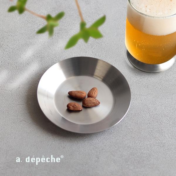 a.depeche qon アデペシュ クオン コースター ステンレス QON-CST-STL(おし...