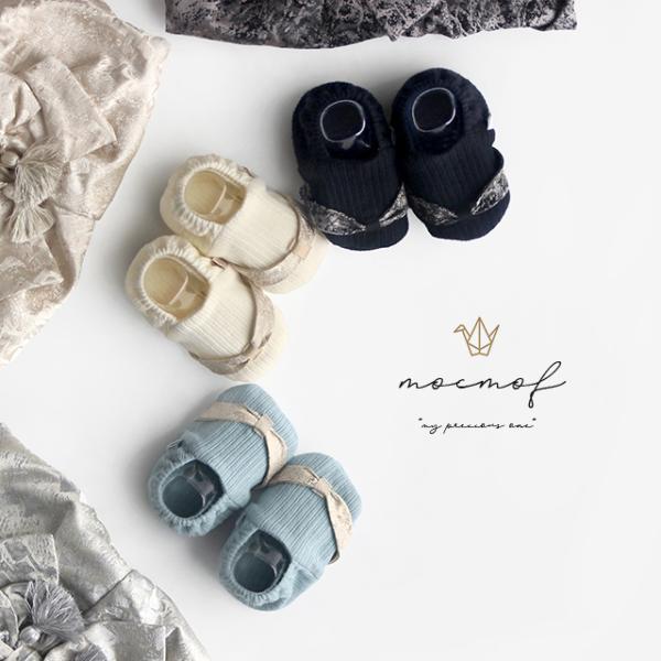 mocmof プレミアム鼻緒ブーティ 622-650006(足袋風 ソックス ベビー 和装 靴下 草...