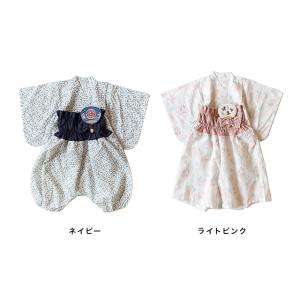 mocmof セパレート浴衣セット うちわ飾り...の詳細画像1