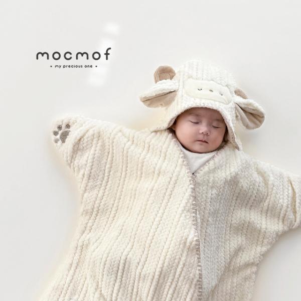 mocmof 干支おくるみ 622-670004(ベビー おくるみ 秋冬 動物 かわいい おしゃれ ...