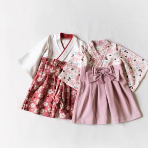 mocmof 袴 ロンパース&和風リボン ヘア...の詳細画像2