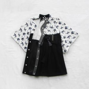 mocmof 袴 ロンパース&ベビー兜セット(...の詳細画像3
