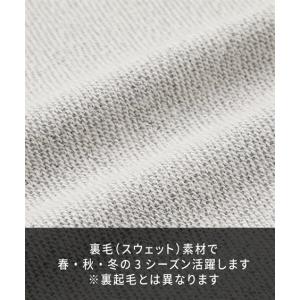 クルーネックトレーナー 綿100% ワンポイン...の詳細画像3