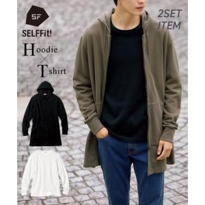 フーディー BC オリジナル 長袖 ダブルジップパーカー S/M/L/XLサイズ