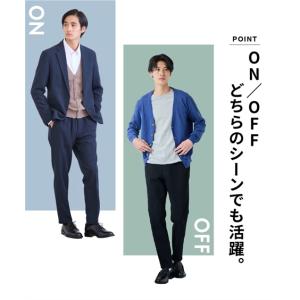 ニット カーディガン 洗える 綿100% ハイ...の詳細画像4