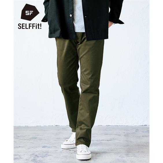 パンツ ボトムス チノパンツ ウオッシュ加工 ストレッチ 5ポケット 股下80cm 73-150cm...