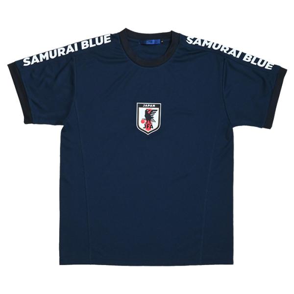 日本代表 Tシャツ「サッカー日本代表 プレーヤーズTシャツ2024(SAMURAI BLUE)(ネー...