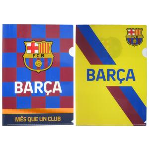 FCバルセロナ グッズ「FCバルセロナ　クリアファイル(2枚セット)」(bcn34172)