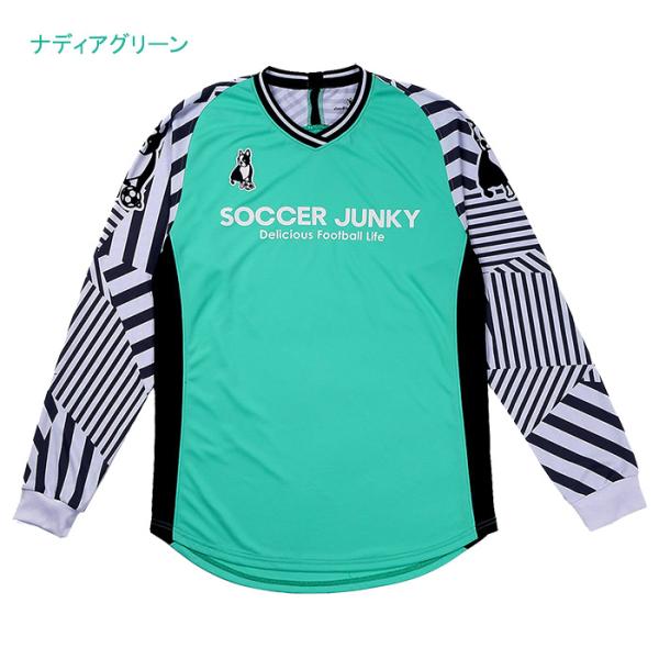 サッカージャンキー(SoccerJunky) プラシャツ「フットサル Pulizia+1 ロングスリ...
