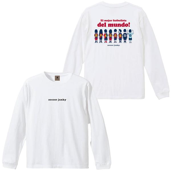 サッカージャンキー×Jerry Tシャツ「フットサル 天才の軌跡 ロングTシャツ」(sj24e67)