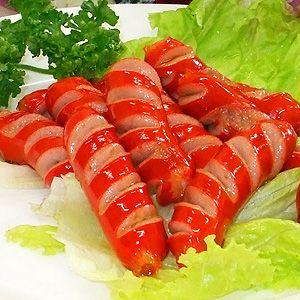 （バーベキュー） ソーセージ 赤ウインナーソーセージ1kg 冷凍食品 お弁当 弁当 食品 食材 おか...