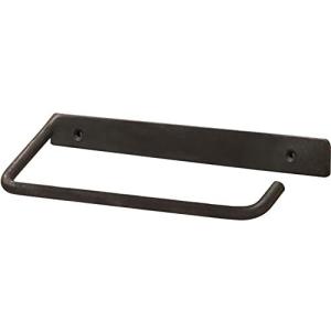 ポッシュリビング トイレットペーパーホルダー 63050 ブラック W20×D6.5×H4cm 1412521
