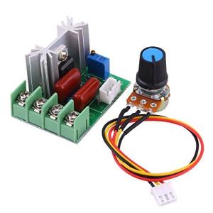 電圧コントローラ SCRコントローラ AC 50-220V 2000W SCR 電気電圧レギュレータ 温度 モータ速度コントローラライトディマー