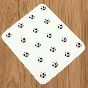 サッカー グッズ 雑貨 プレゼント イベント 卒業 部活 ギフト 記念品 学校 サッカーボールがたくさん　マイクロファイバークロス（液晶クリーナー）　１枚