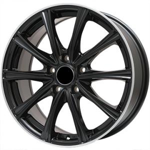 ホイール単品 4本セット BRANDLE ER16B 6.0J 15インチ 5穴114 インセット+...