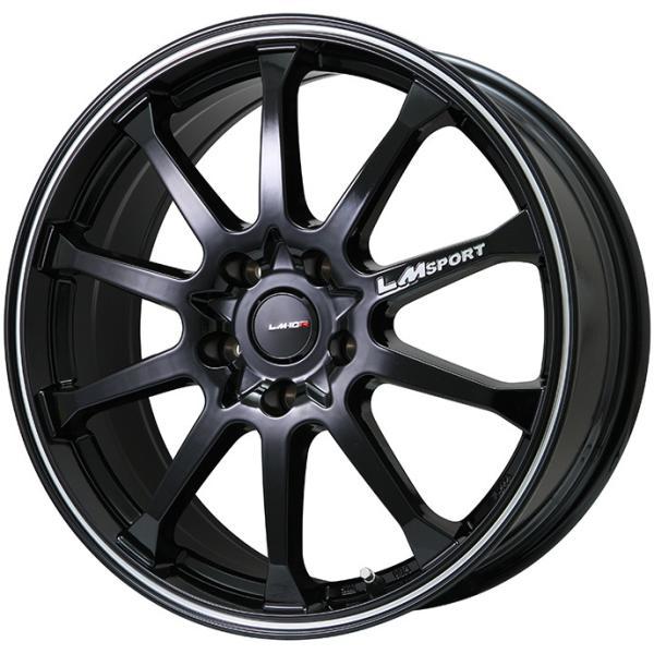 2本セット 235/40R18 LM SPORT LM-10R 8.5J 18インチ 5H/120 ...