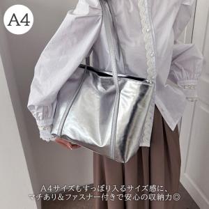 トートバッグ レディース a4 大きめ ハンド...の詳細画像3