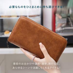 カードケース 大容量 ジャバラ 財布 通帳ケー...の詳細画像3