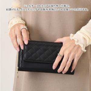 お財布ショルダー 横型 軽量 ショルダーバッグ...の詳細画像3