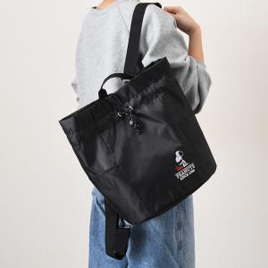 スヌーピー SNOOPY 巾着バッグ ショルダ...の詳細画像3