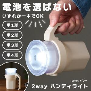 ハンディライト LED 懐中電灯 電池式 室内...の詳細画像1