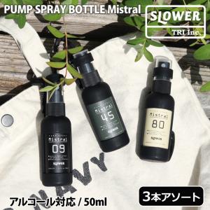 スプレーボトル ホルダー 遮光 おしゃれ 携帯 アルコール 対応 プッシュ カバー 50ml SLOWER スロウワー ポイント消化