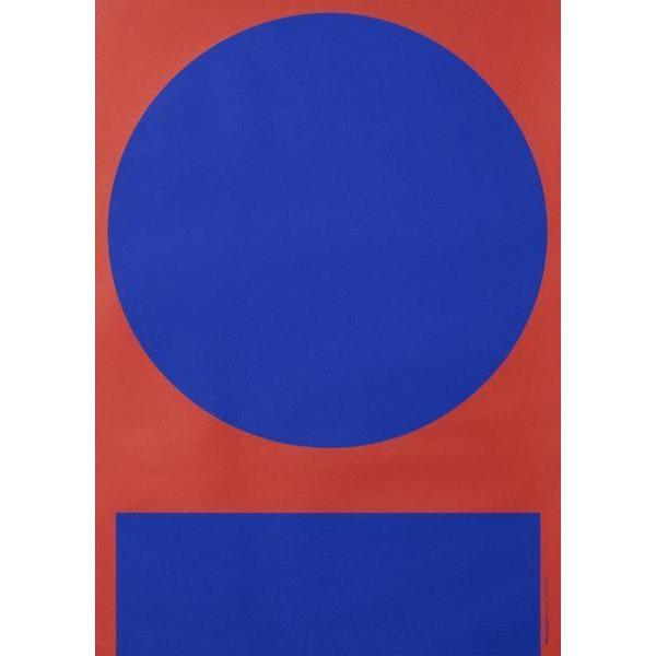 PLAYTYPE（プレイタイプ） Macrography - i (Red/Blue) ポスター〔新...