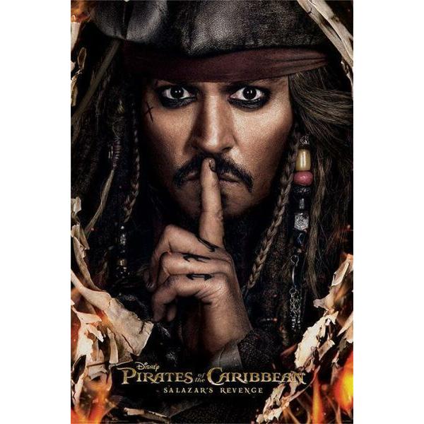 映画 パイレーツ・オブ・カリビアン／最後の海賊（ジョニー・デップ） ポスター〔新品〕 FF-5196