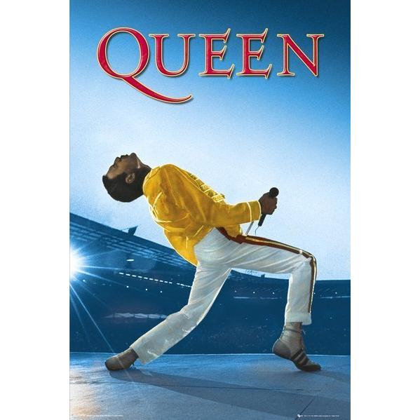 QUEEN クイーン（フレディ・マーキュリー） ポスター〔新品〕 LP-1157