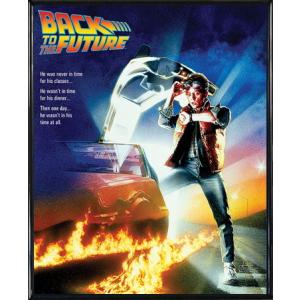 映画 バック・トゥ・ザ・フューチャー ポスター（マイケル・J・フォックス）〔フレーム付〕〔新品〕 MPGE-0264HFR｜fcca