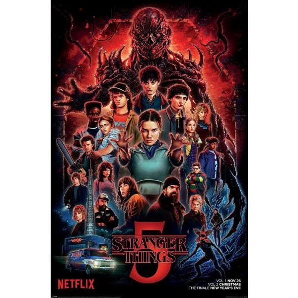 Netflix海外ドラマ ストレンジャー・シングス 未知の世界 シーズン5 ポスター〔新品〕 PP-...