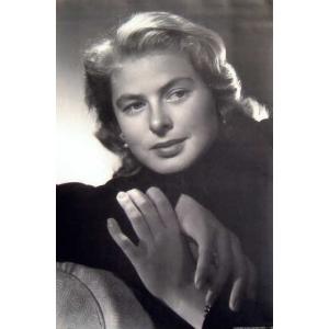 #レアな映画ポスター　イングリット、バーグマン イングリッドバーグマン ポスター【TX-1448】 : ムー大陸 - 通販