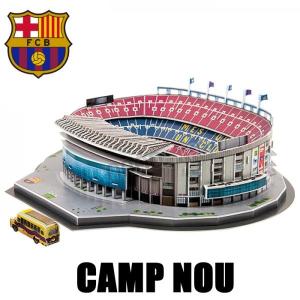 FCバルセロナ オフィシャル スタジアム(カンプ・ノウ) 3D パズル(Nanostad/ナノスタッド)